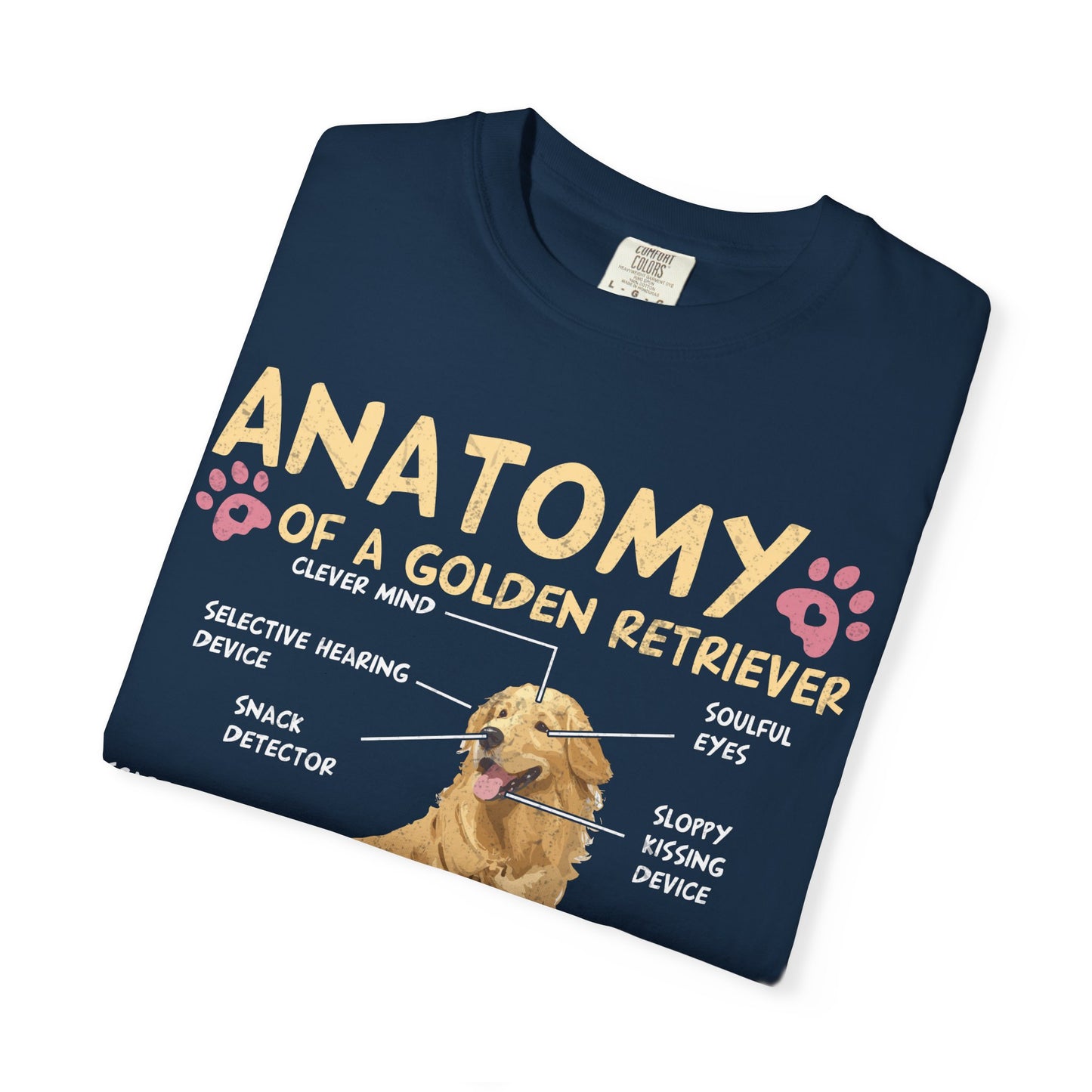 Funny Golden Retriever Dog Lover T Shirt Cute Puppy Pet Owner Gift Apparel
