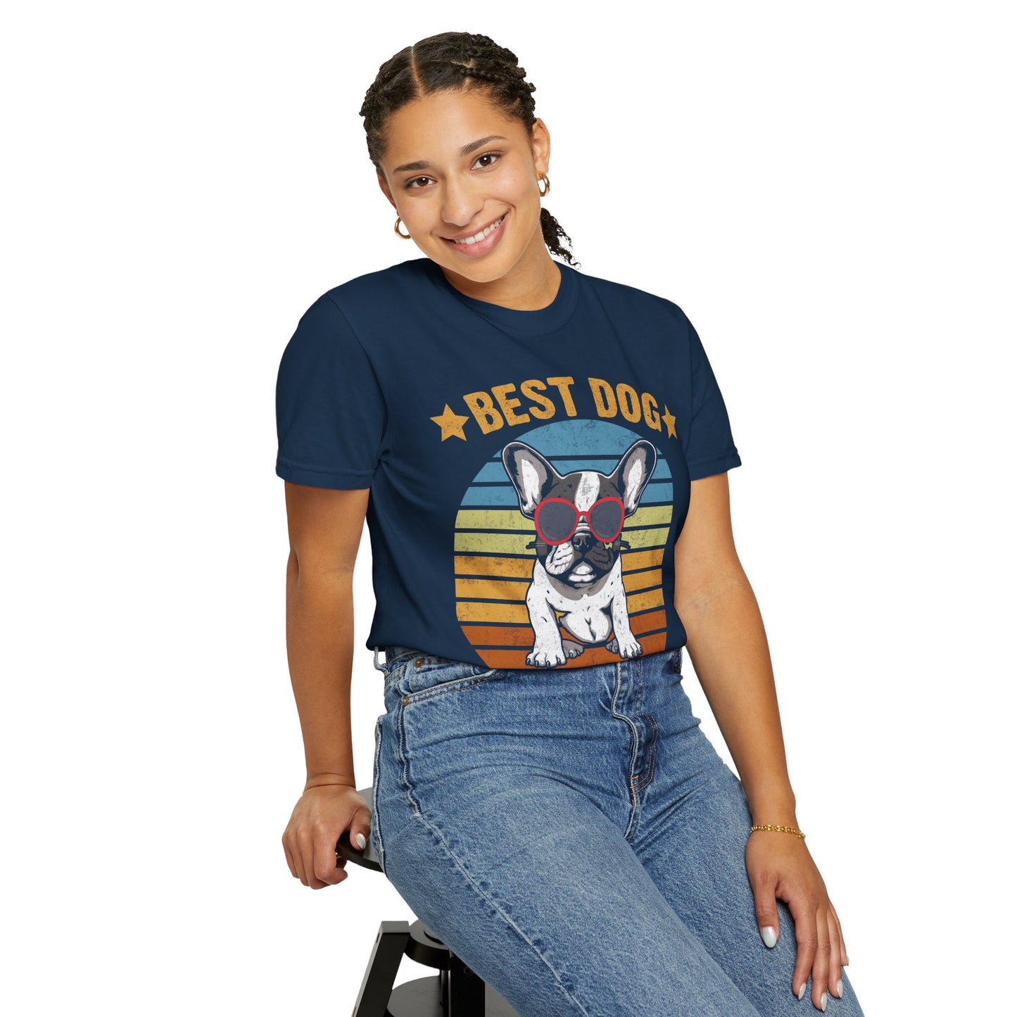 Best Dog Grandpa Ever T-Shirt | Unisex Soft Cotton Tee | Dog Lover Gift for Father’s Day & Pet Grandfathers