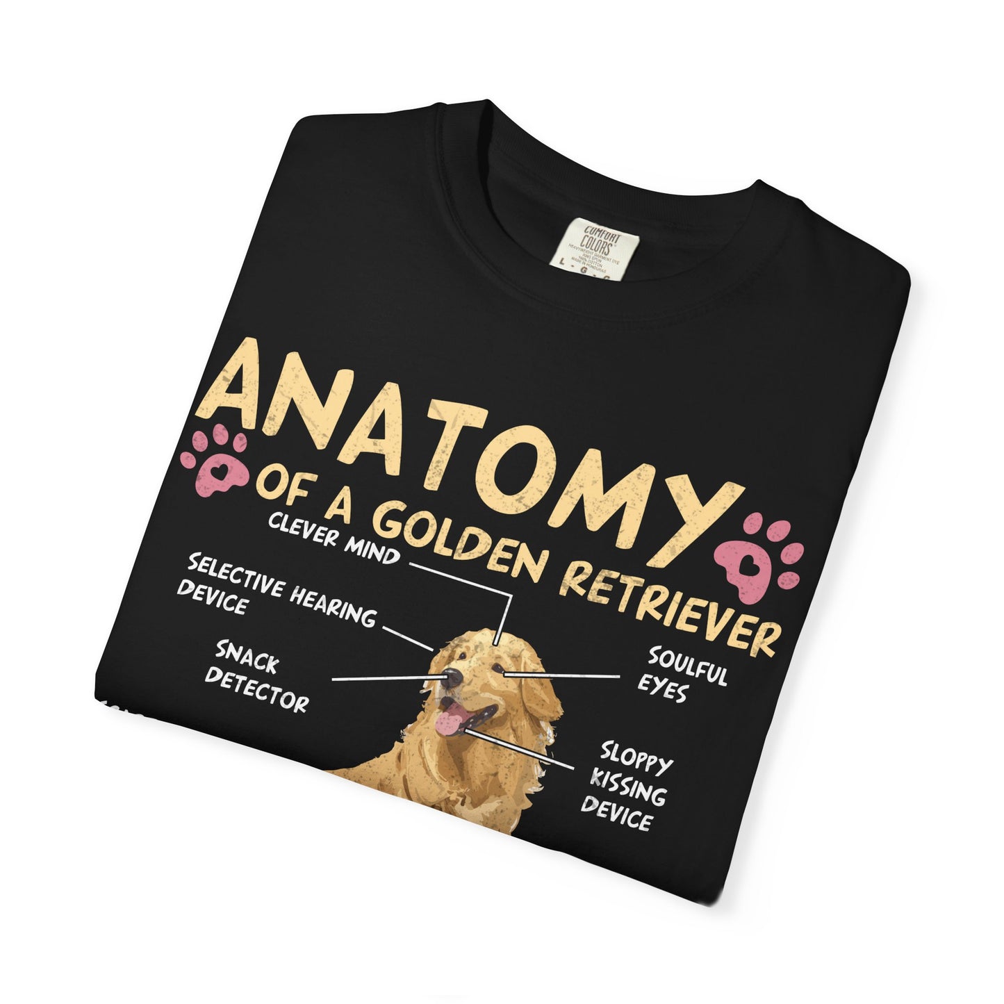 Funny Golden Retriever Dog Lover T Shirt Cute Puppy Pet Owner Gift Apparel