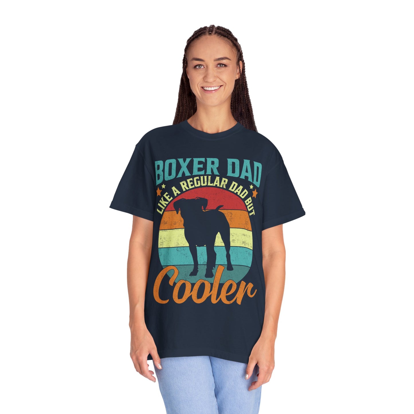 Boxer Dad T-Shirt – Funny Dog Lover Tee | Pet Owner Gift for Boxer Mom & Dad