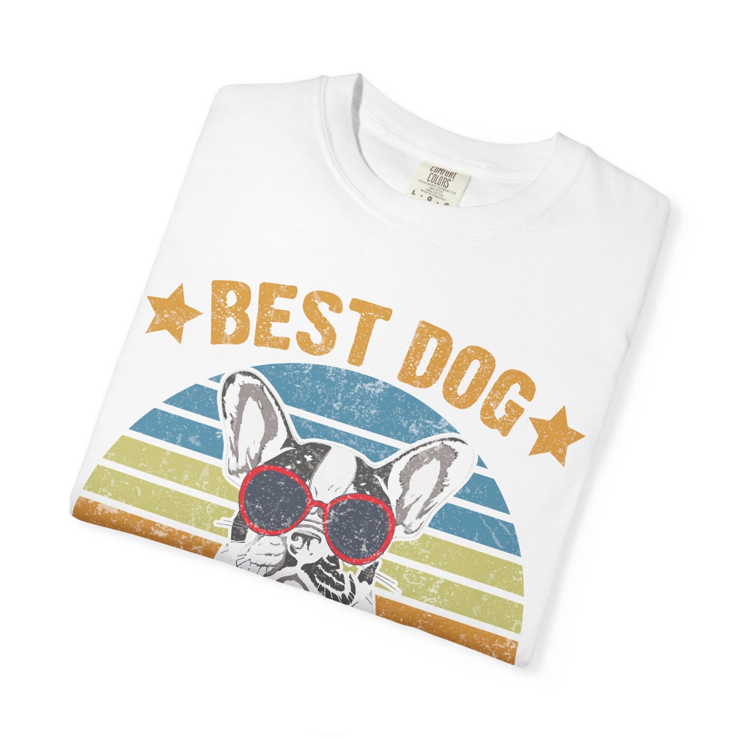Best Dog Grandpa Ever T-Shirt | Unisex Soft Cotton Tee | Dog Lover Gift for Father’s Day & Pet Grandfathers
