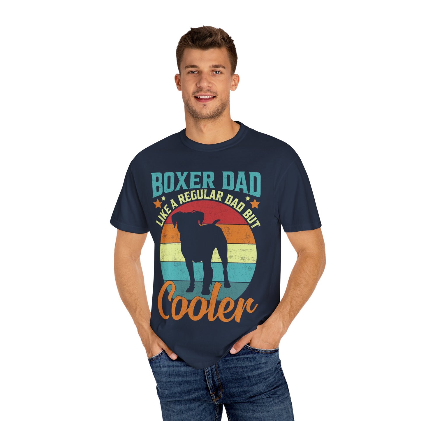 Boxer Dad T-Shirt – Funny Dog Lover Tee | Pet Owner Gift for Boxer Mom & Dad