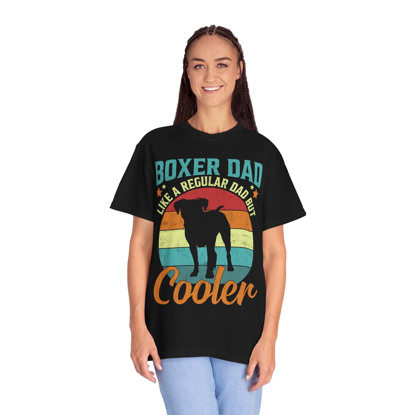 Boxer Dad T-Shirt – Funny Dog Lover Tee | Pet Owner Gift for Boxer Mom & Dad