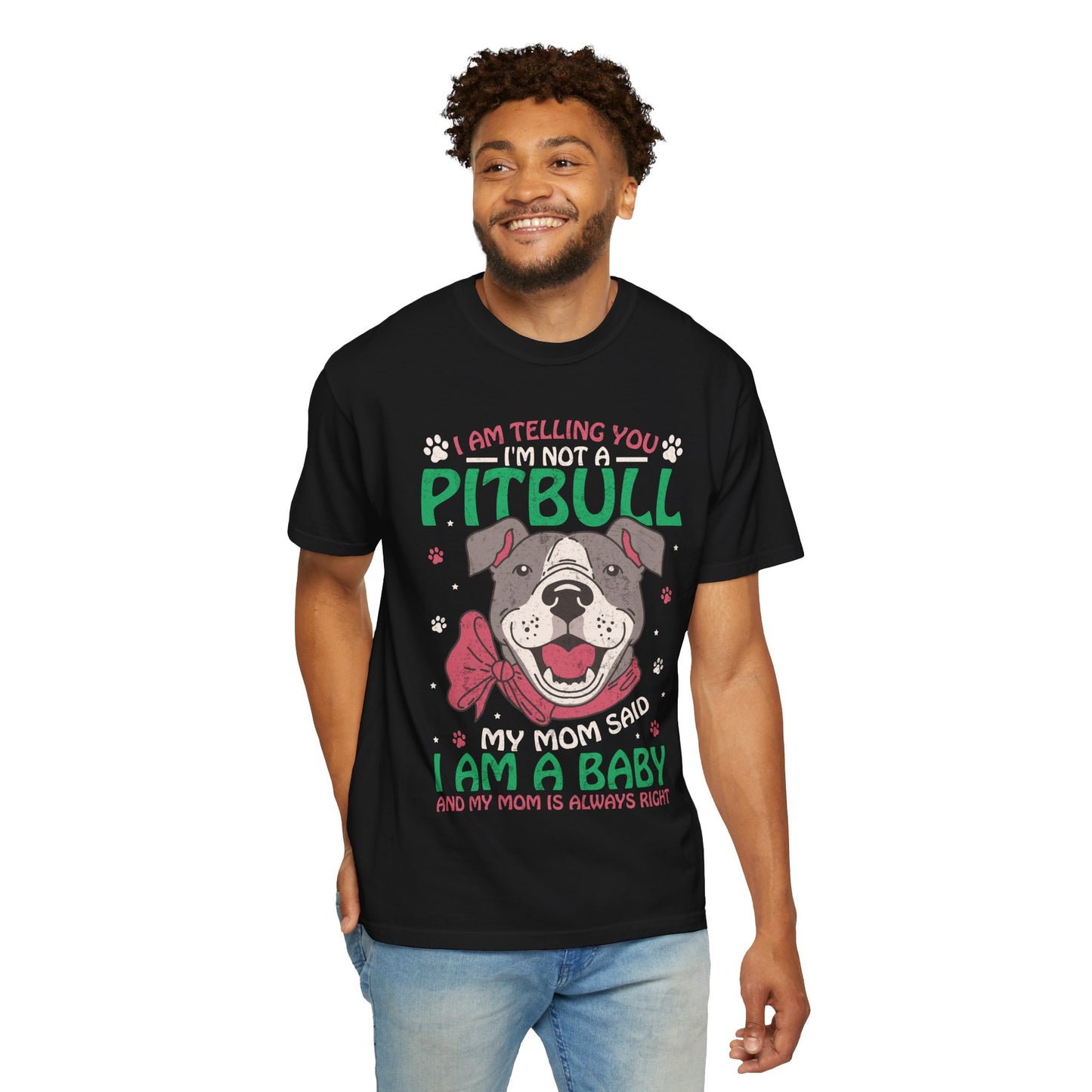 Im Telling You Im Not A Pitbull Funny Dog Lover T Shirt For Pet Owners