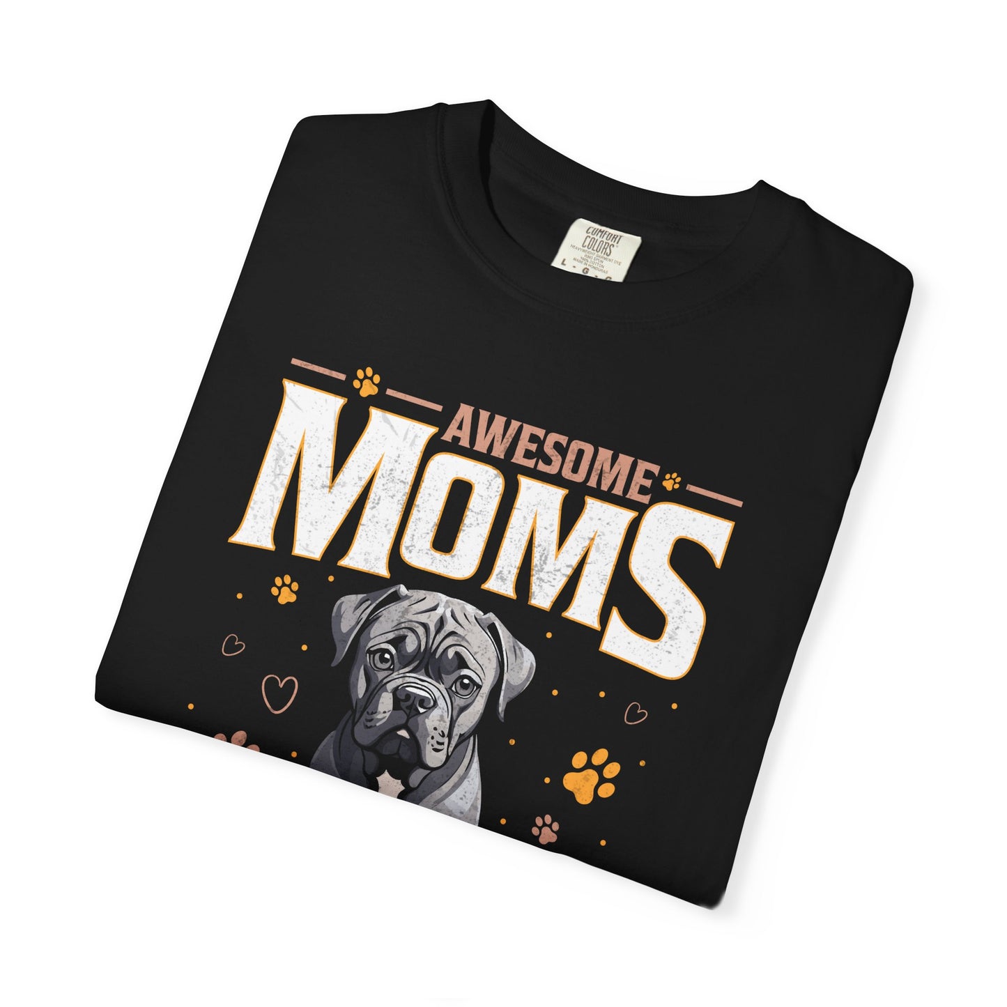 Awesome Mom With Tattoos And Pitbulls Funny Dog Lover T Shirt For Women