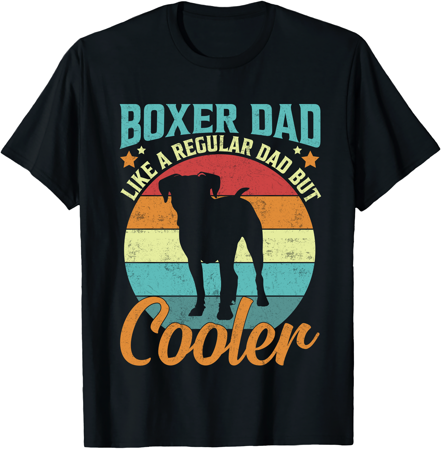 Boxer Dad T-Shirt – Funny Dog Lover Tee | Pet Owner Gift for Boxer Mom & Dad